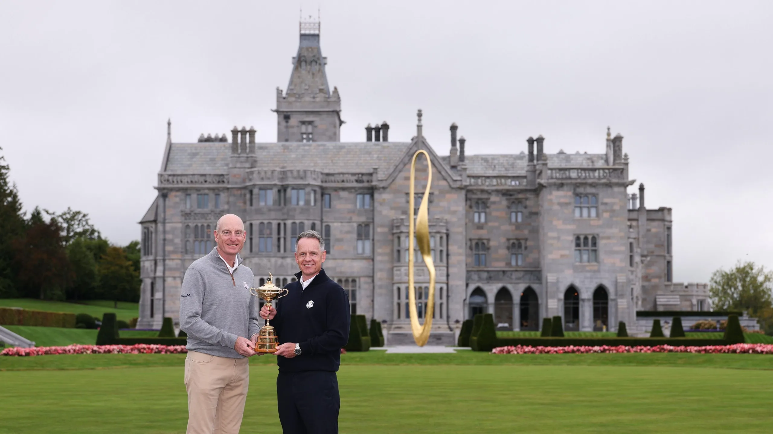 Jim Furyk and Luke Donald