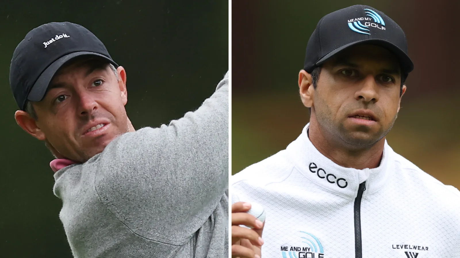 Rory McIlroy and Aaron Rai graphic