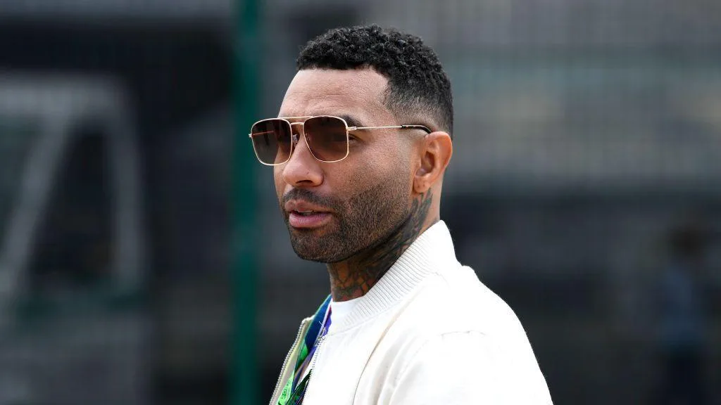 Jermaine Pennant at the British Grand Prix at Silverstone in 2022