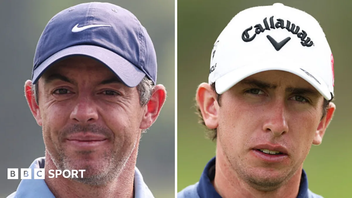 McKibbin one off lead with McIlroy in contention