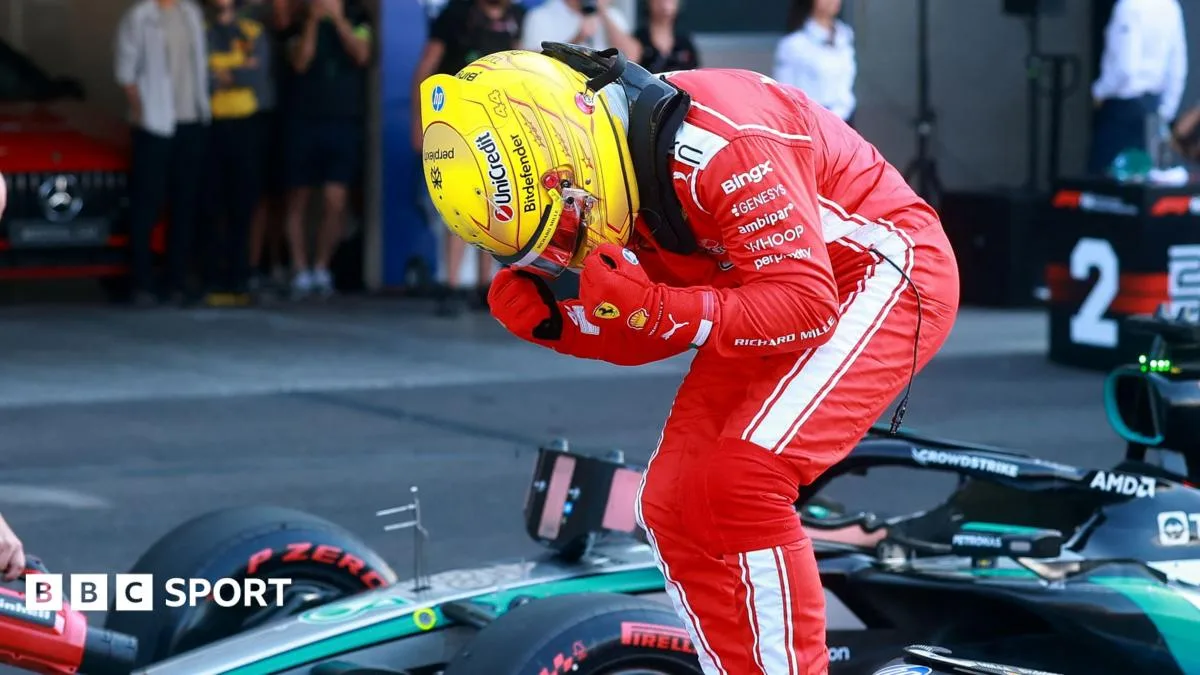 Hamilton takes first pole for Ferrari at Mexico City Grand Prix
