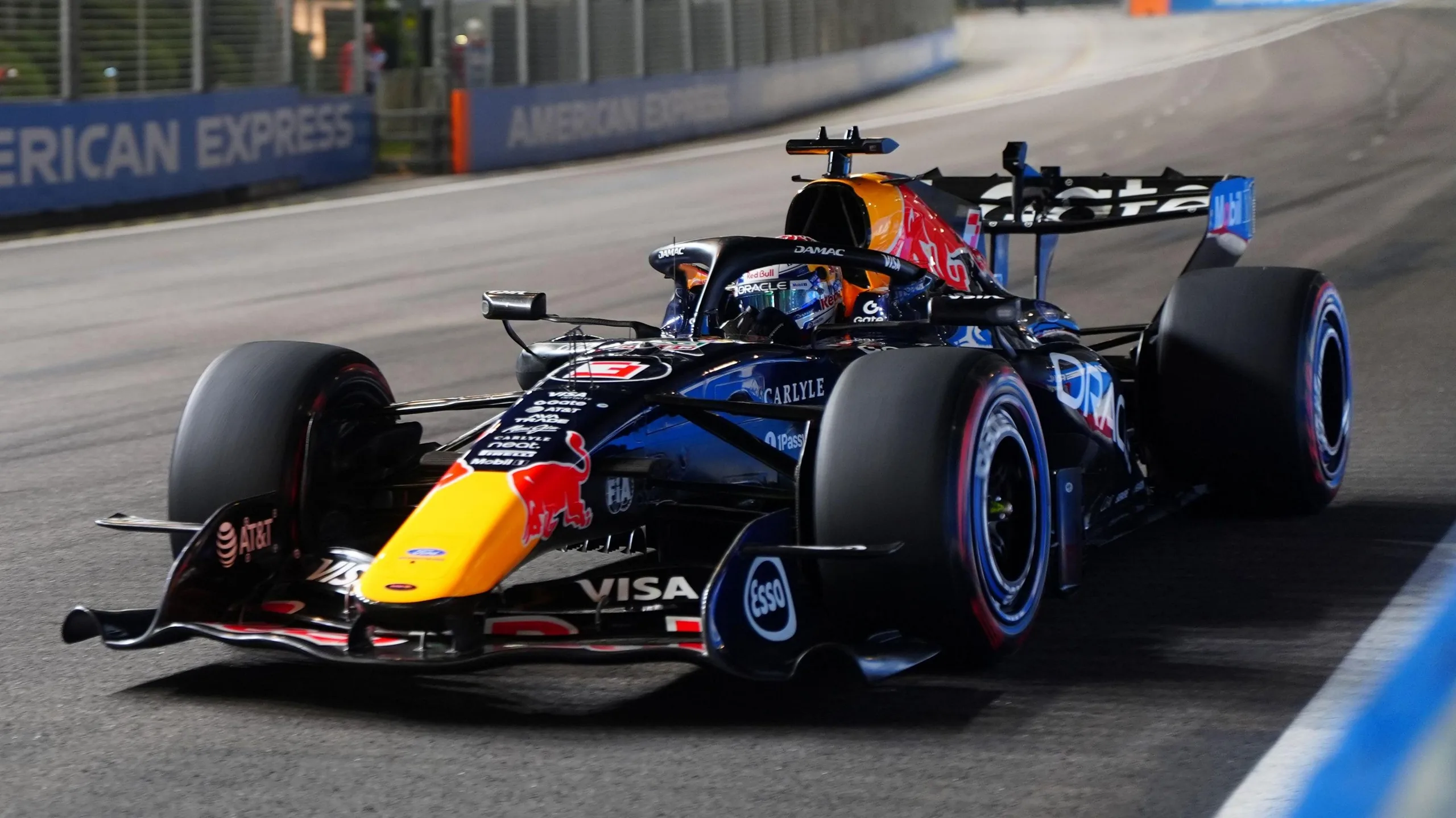 Red Bull's Max Verstappen during Singapore Grand Prix qualifying