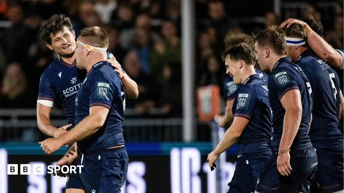 Edinburgh top URC after bonus-point win over Zebre