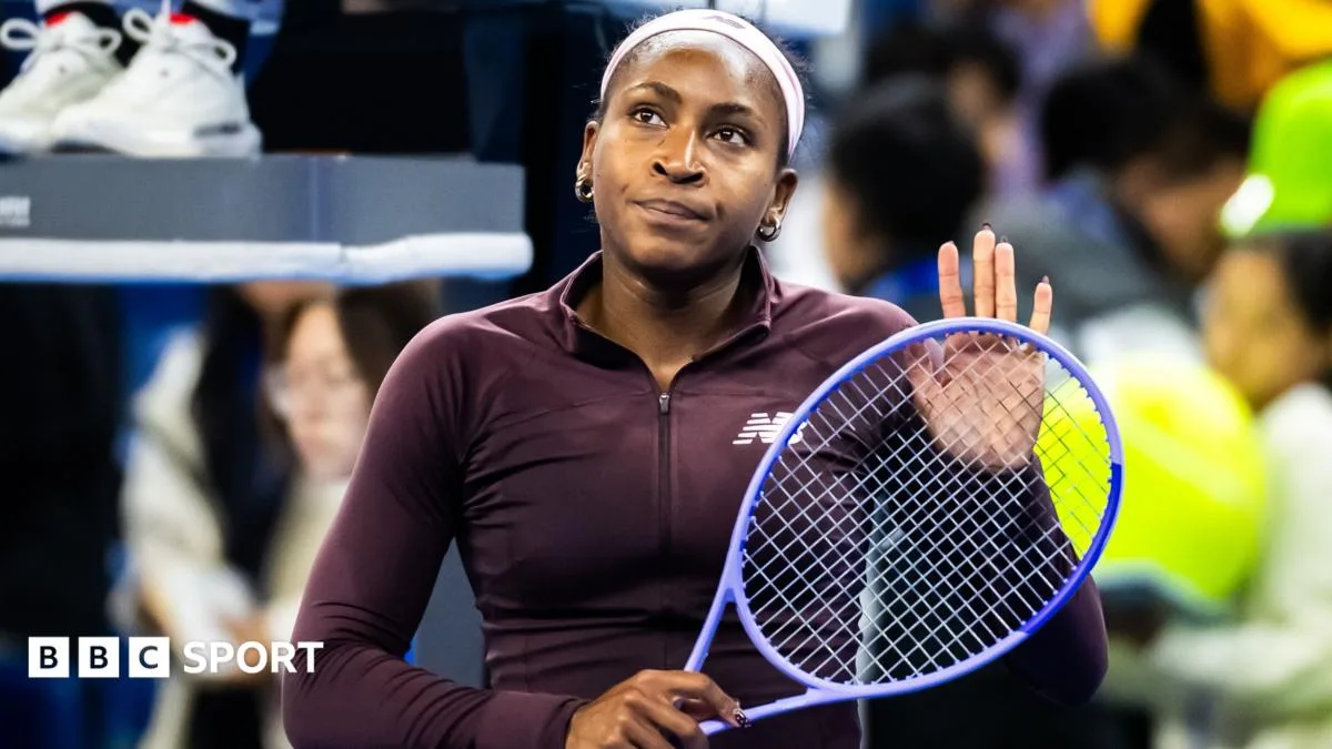 Gauff condemns racist abuse after China Open win
