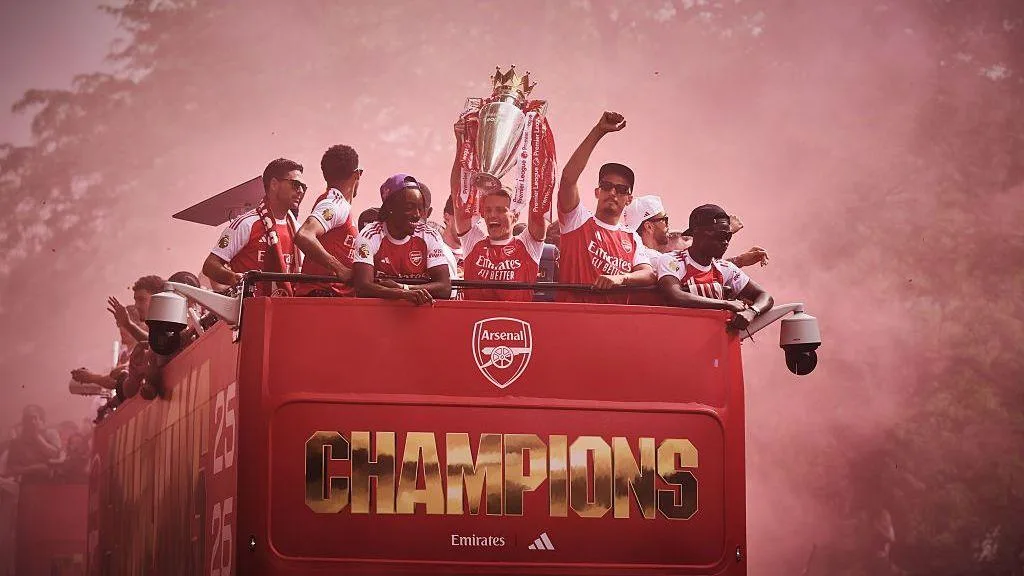 Arsenal trophy parade