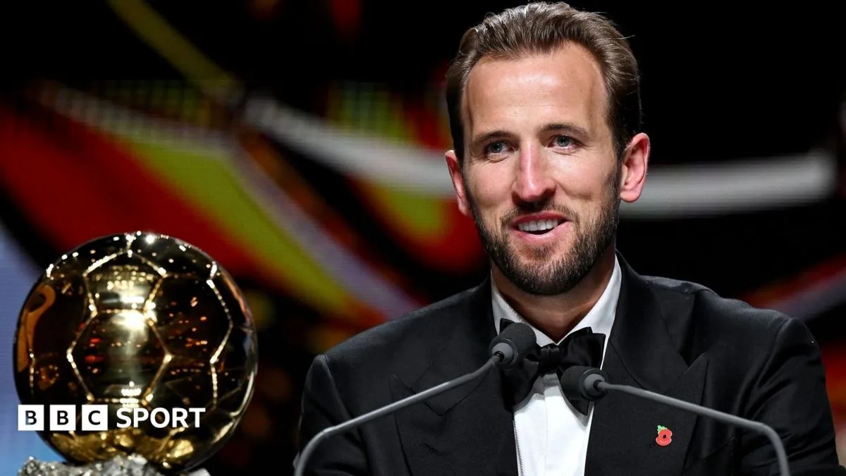 Kane beat Mbappe to Ballon d'Or by just 28 points