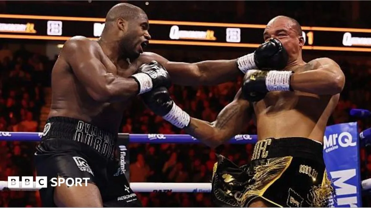 Dubois destroys Wardley in two rounds to retain title