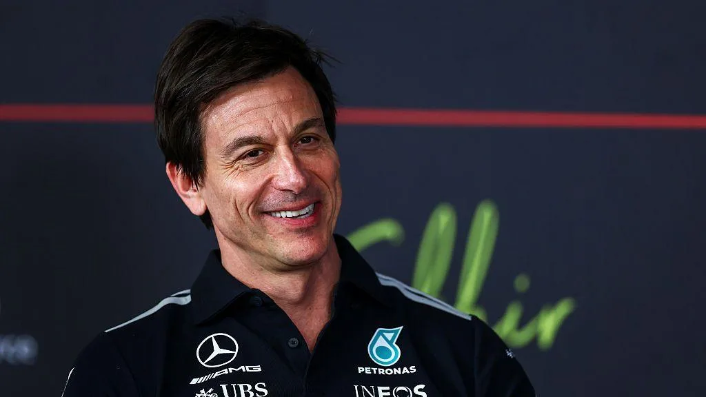 Toto Wolff at the Bahrain Grand Prix in February