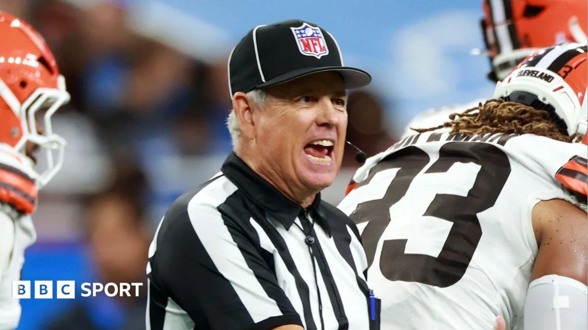 NFL suspends two officials for player incidents