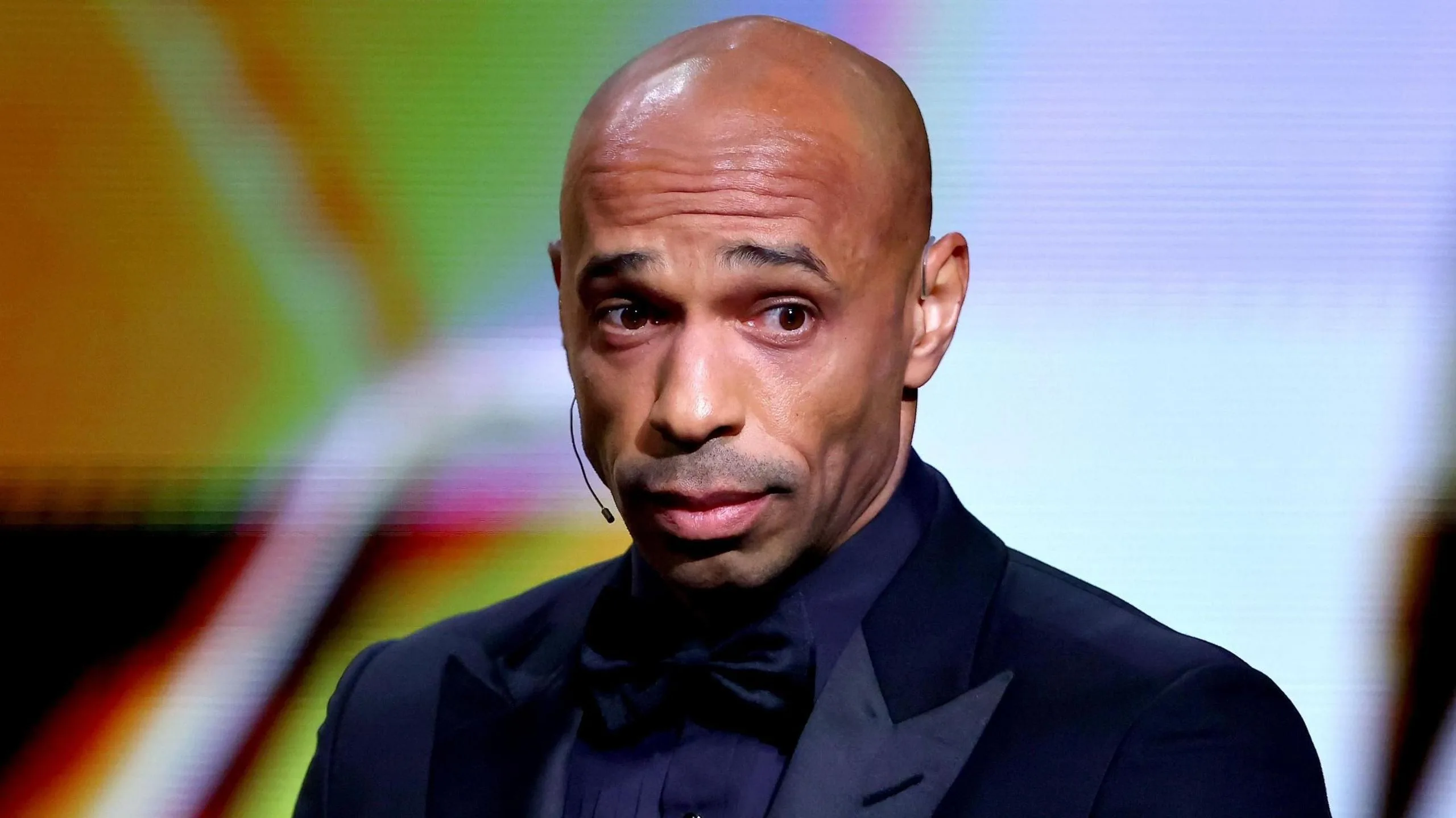 Thierry Henry during the 2026 Ballon d'Or ceremony