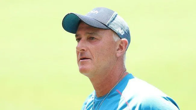 Former England international Graham Thorpe pictured during training
