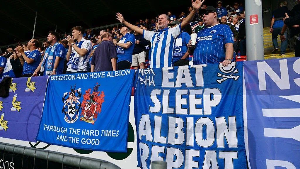 Brighton's players paid for tickets, a T-shirt and scarf for the fans who went to their Uefa Conference League play-off with Tromso in August