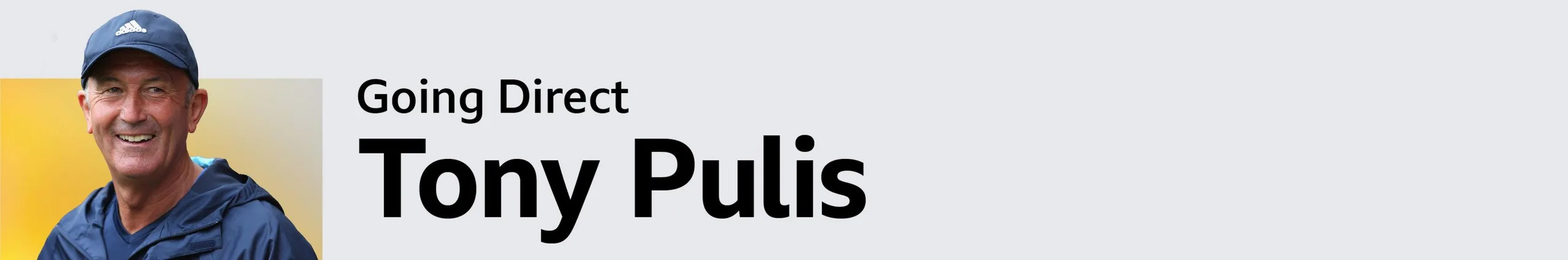 Tony Pulis - Going Direct banner