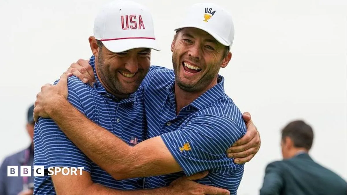 US edge opening session of Presidents Cup