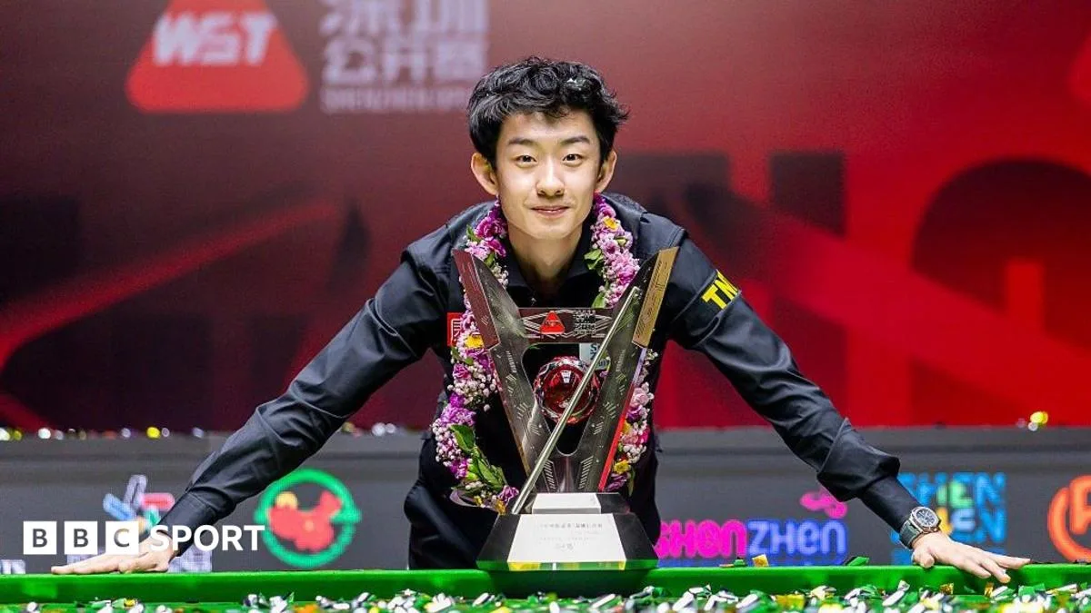 Wu wins first title since Crucible at Shenzhen Open