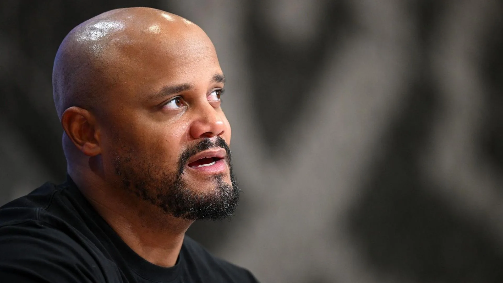 A head and shoulders image of Bayern Munich head coach Vincent Kompany
