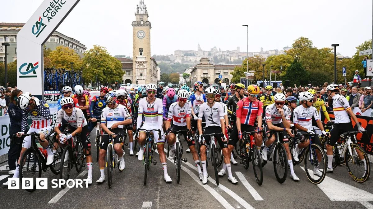Rider safety protest delays Giro di Lombardia