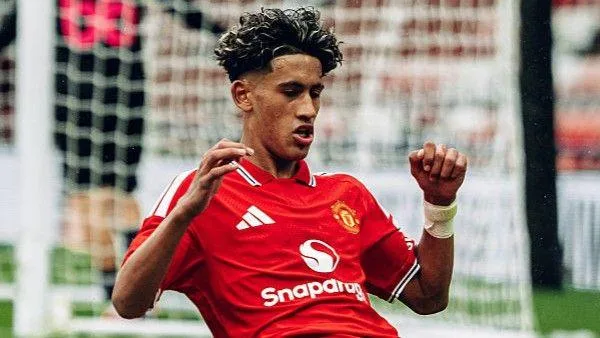 Manchester United forward JJ Gabriel