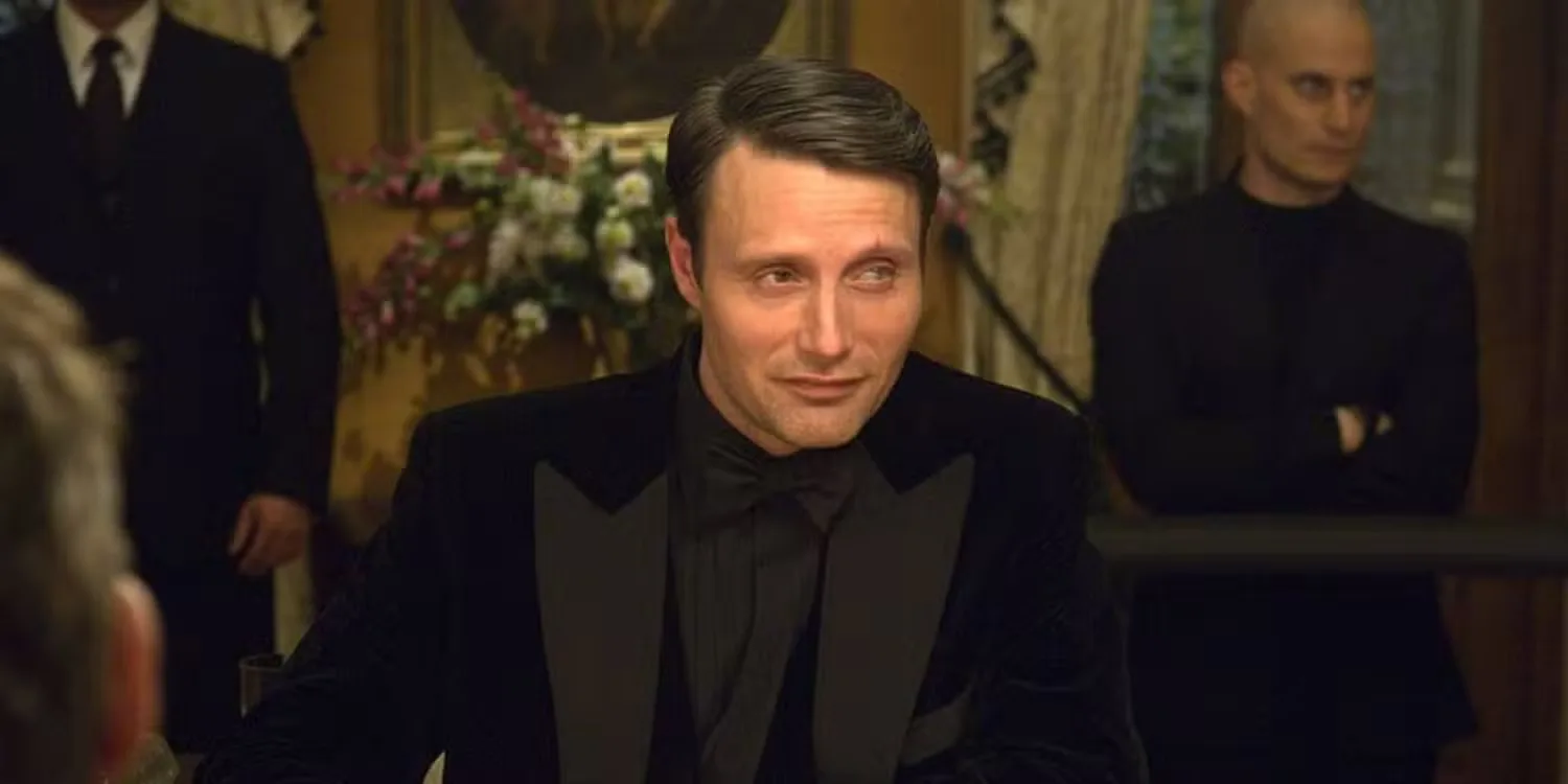 Mads Mikkelsen as Le Chiffre in Casino Royale