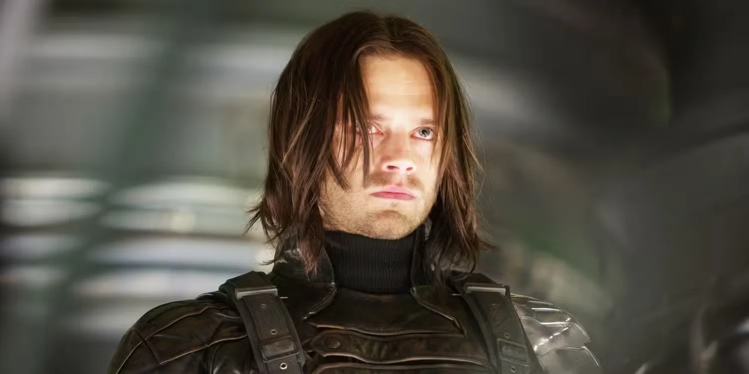 Sebastian Stan as Bucky Barnes in 'Captain America: The Winter Soldier'