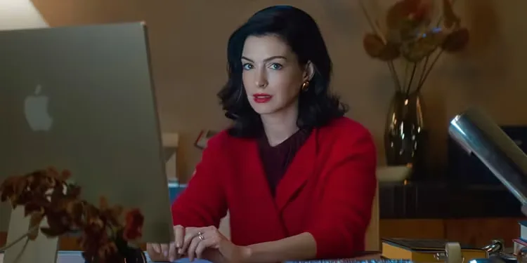 Anne Hathaway in the trailer for Verity