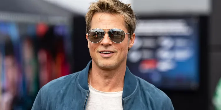 Custom image of Brad Pitt for the Joseph Kosinski F1 Q&A
