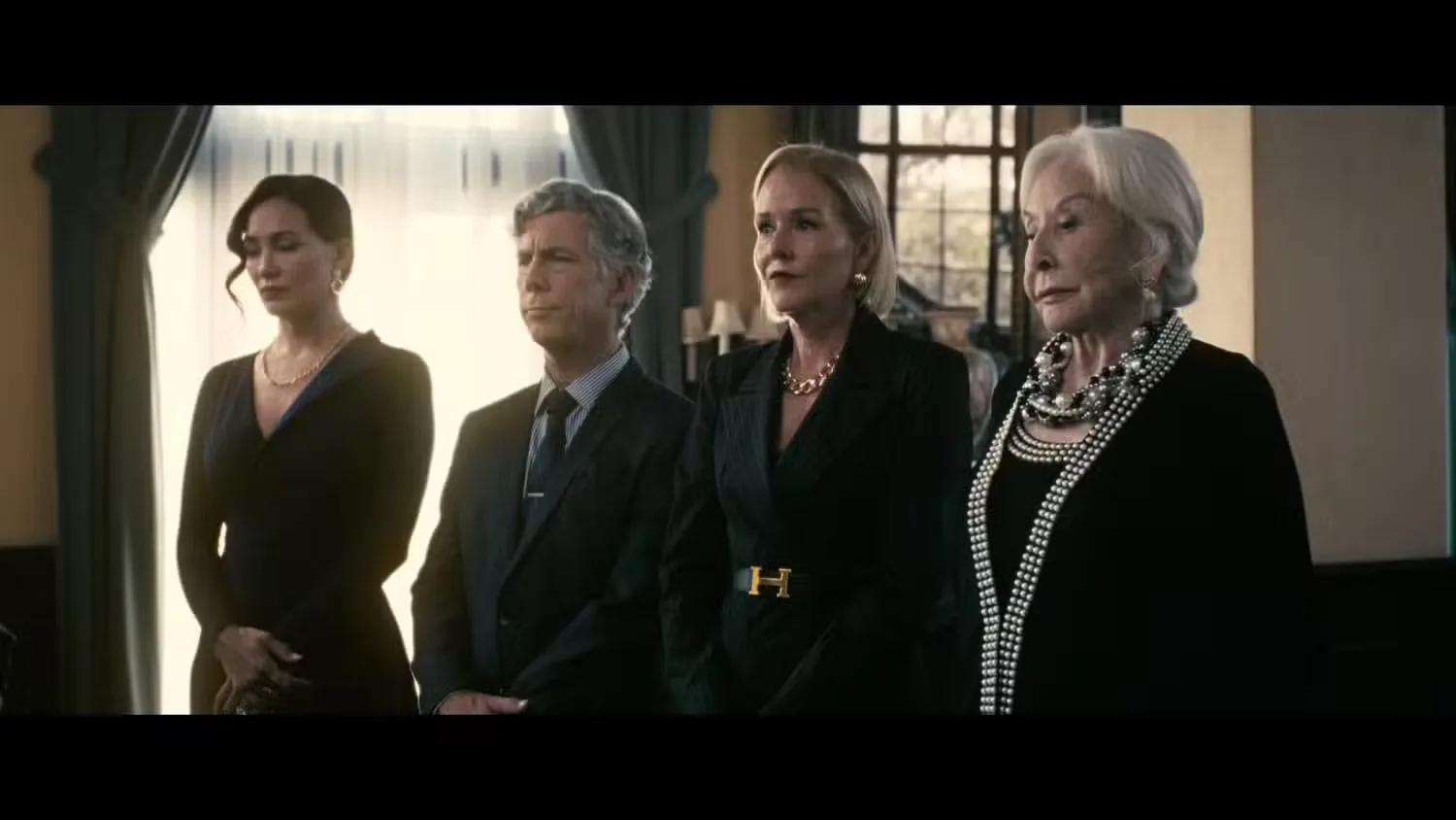 Chris Parnell, Penelope Ann Miller, and Michael Learned in Wake.