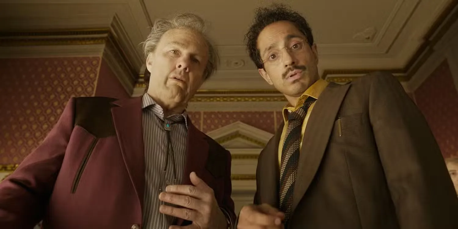 Tom Cruise and Riz Ahmed in 'Digger'