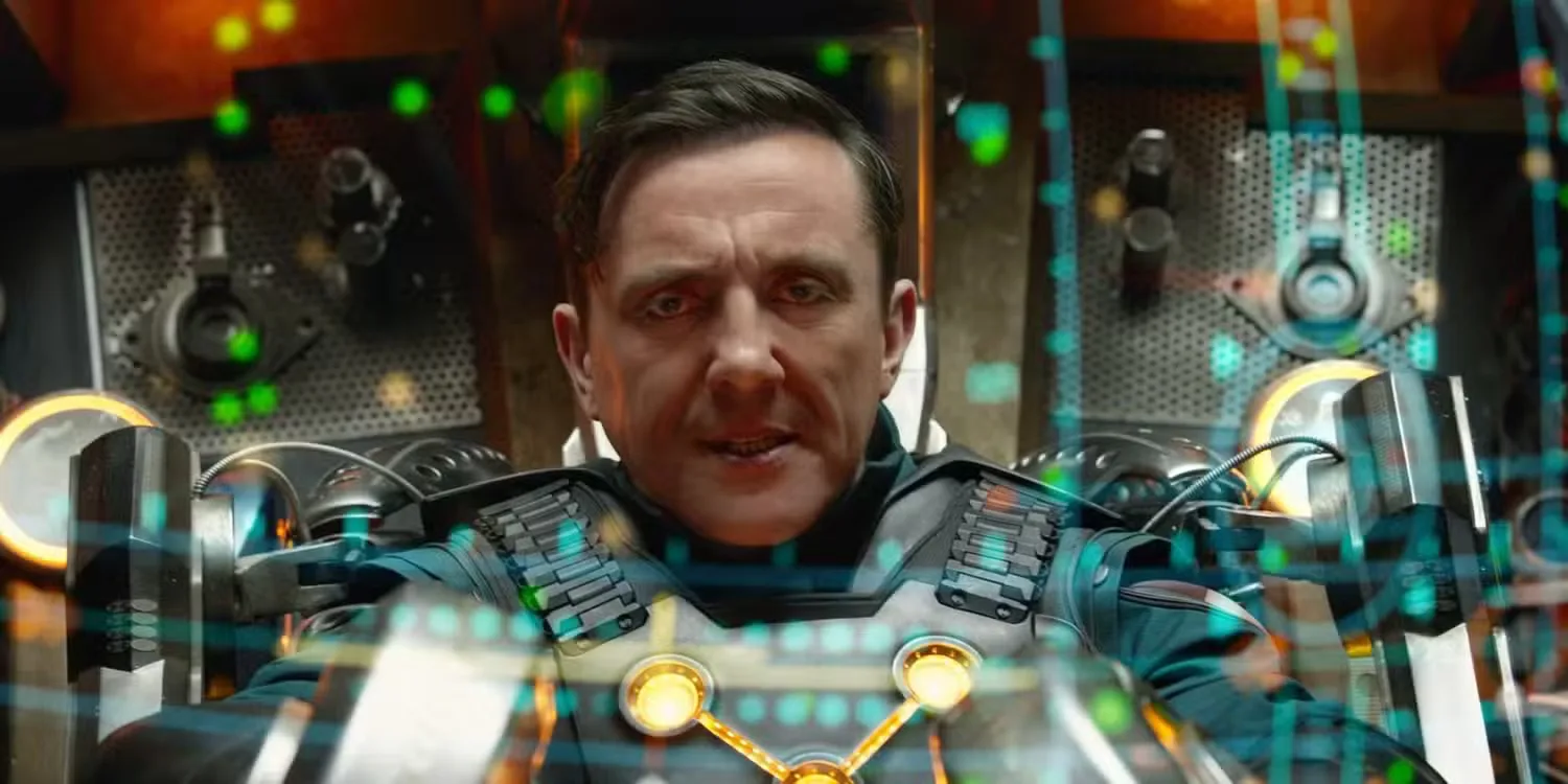 Peter Serafinowicz as Denarian Garthan Saal in 'Guardians of the Galaxy.'