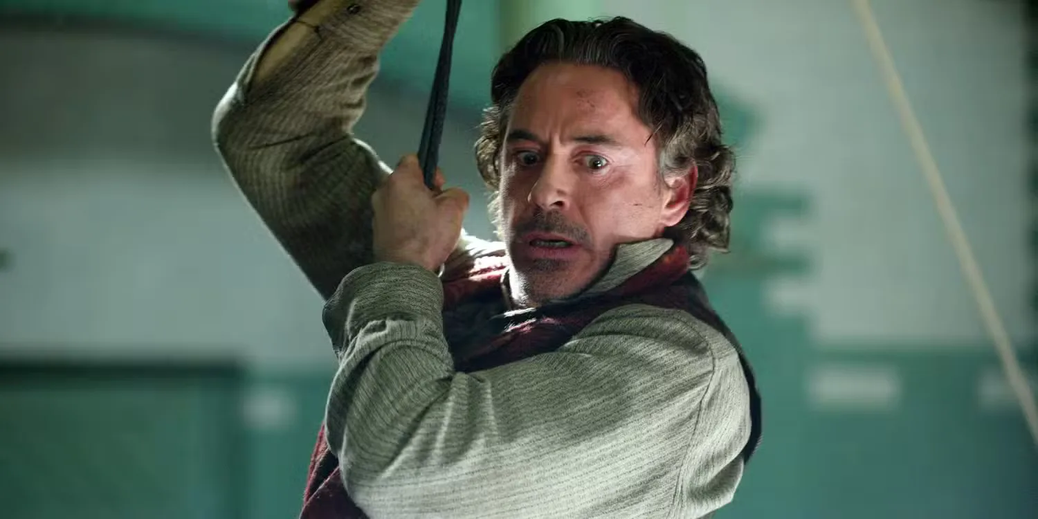 Robert Downey Jr. as Sherlock Holmes in 'Sherlock Holmes: A Game of Shadows'
