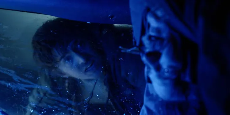 Austin Abrams and Johnno Wilson in Resident Evil