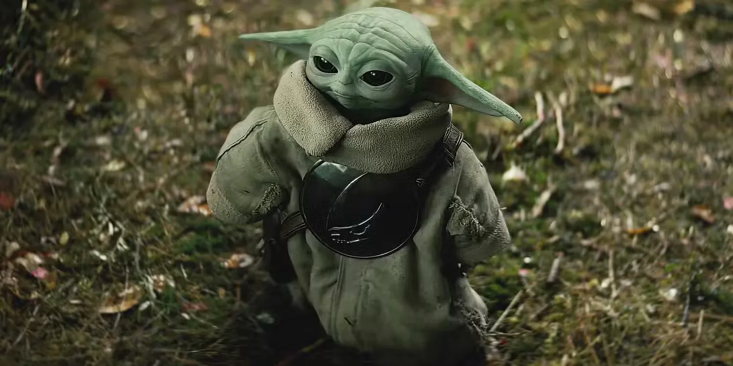Grogu poses in Star Wars: The Mandalorian & Grogu