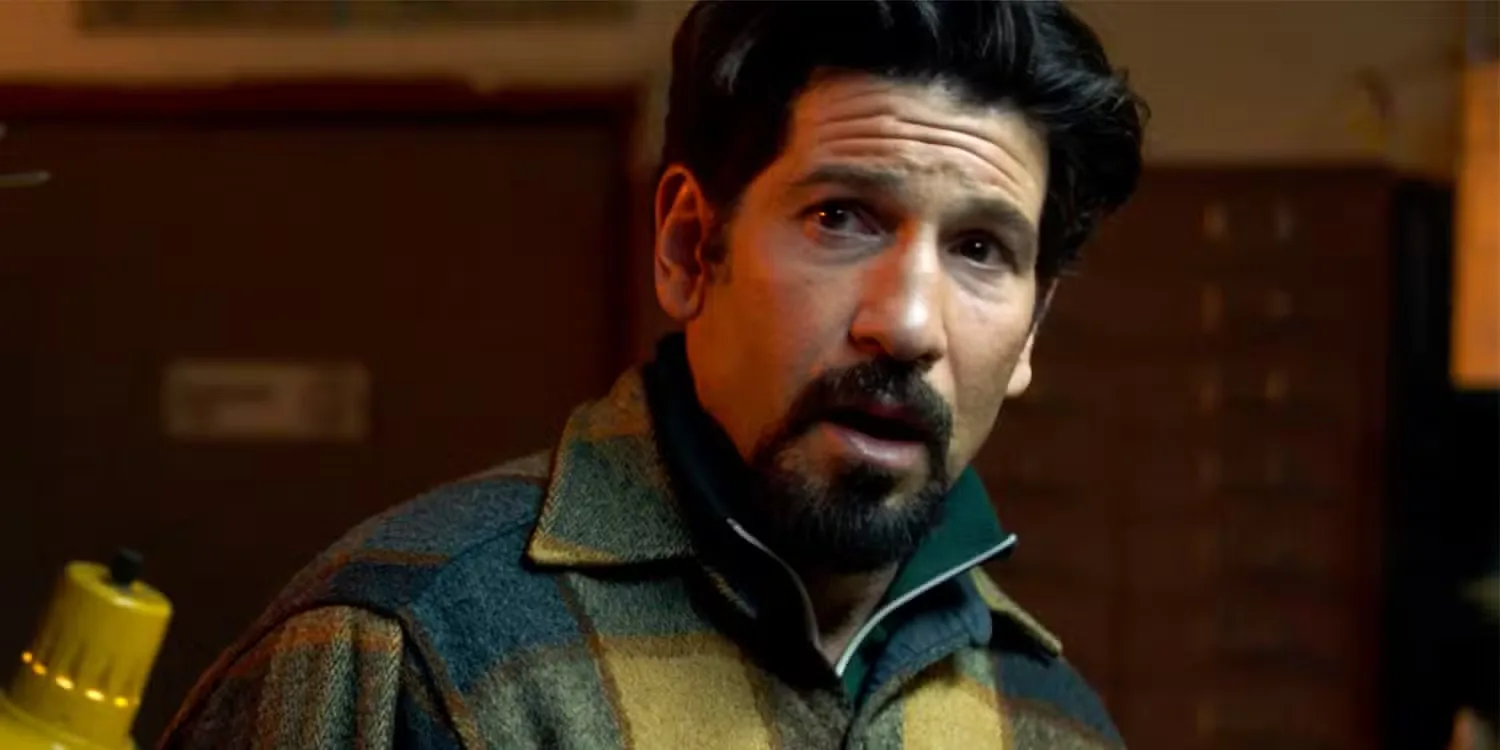 Jon Bernthal with a beard in Small Engine Repair.