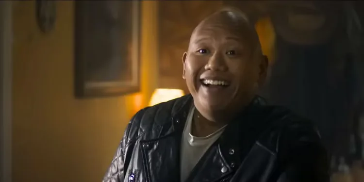 Jacob Batalon as Roscoe in Novocaine.