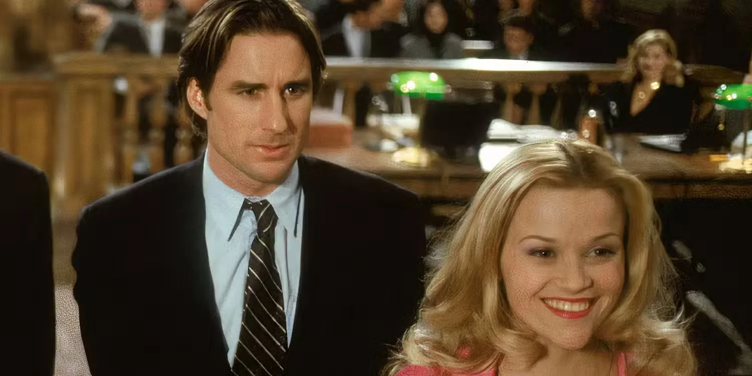 Reese Witherspoon and Luke Wilson as Elle and Emmett in Legally Blonde