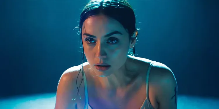 Ana de Armas as Eve Macarro during ballet rehearsal in From the World of John Wick: Ballerina