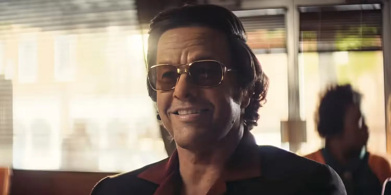 mark wahlberg smiling in sunglasses in by any means