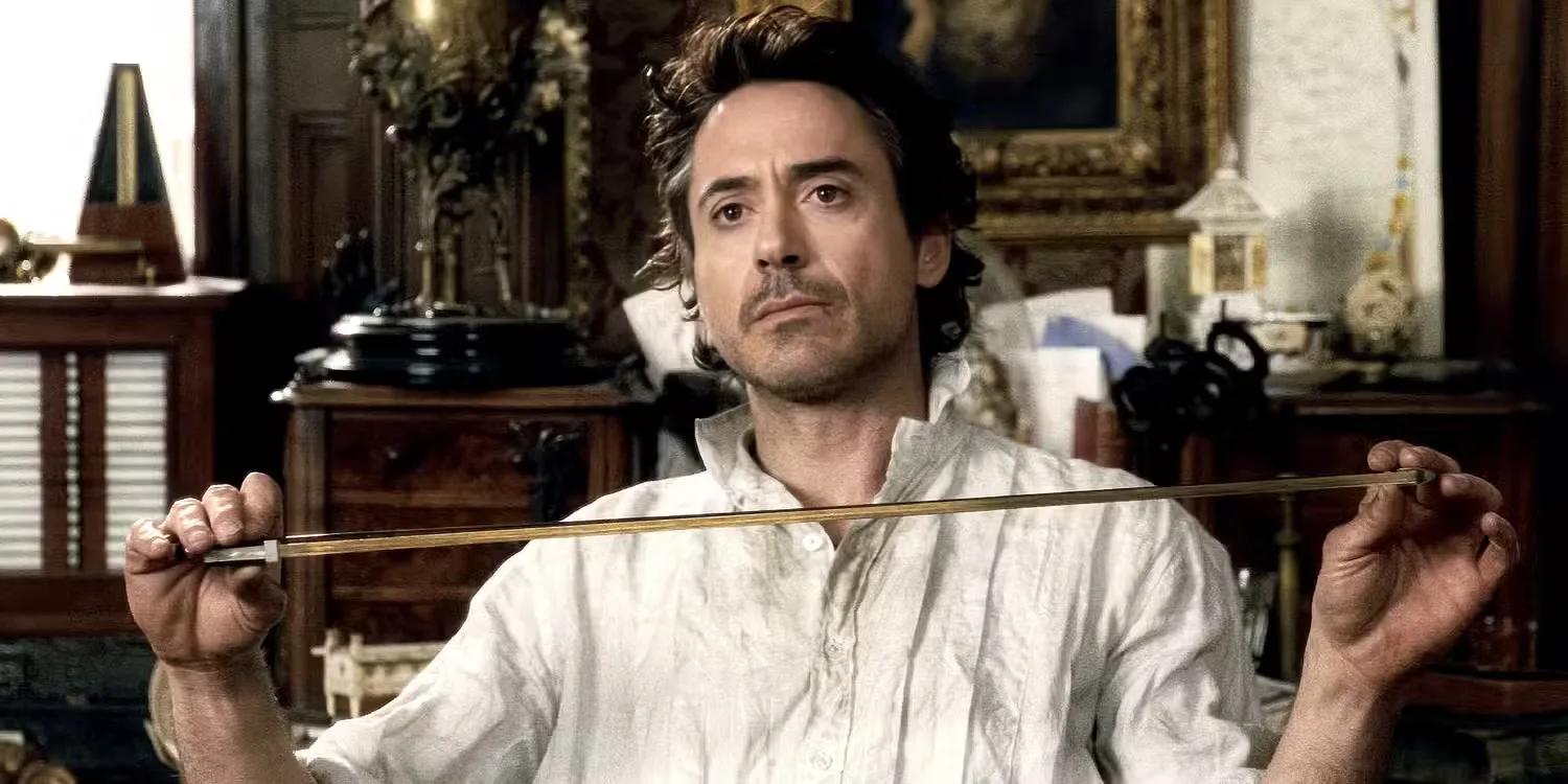Robert Downey Jr as Sherlock Holmes