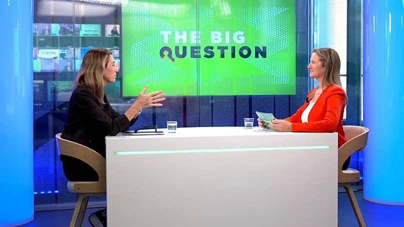 CEO of Air Up, Cristina Kenz joined Angela Barnes in the studio for The Big Question