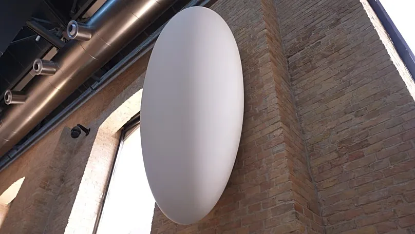 Tarik Kiswanson, a Swedish-born artist based in Paris, presents Nest (2025) at Hikmah