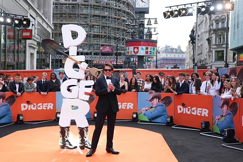 Tom Cruise at the World premiere for Digger - London, 22 September 2026