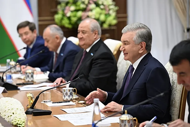 President of Uzbekistan, Shavkat Mirziyoyev proposing initiatives