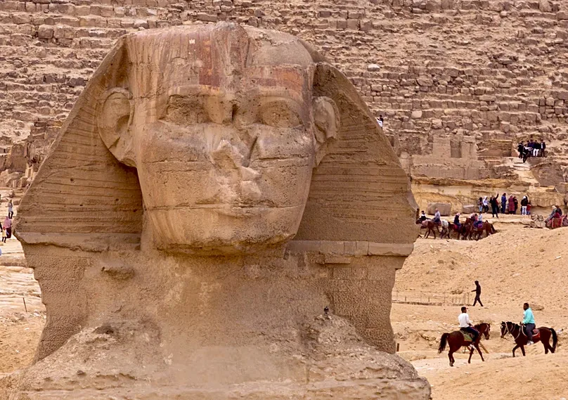 The Great Sphinx in Giza, Egypt