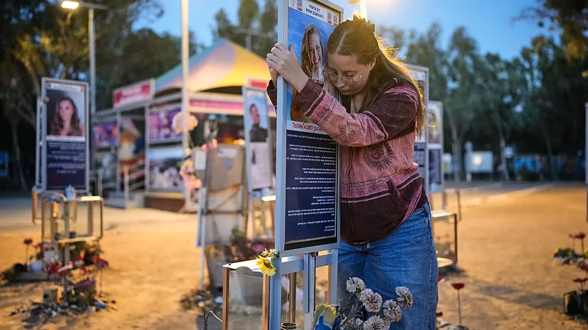 A minute's silence was held to commemorate those killed at the music festival