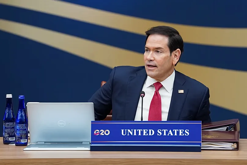 Secretary of State Marco Rubio attends the G20 Foreign Ministers Meeting in Atlanta, Friday, 30 Oct., 2026.
