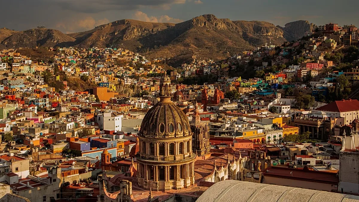 Guanajuato Cityscape in Mexico