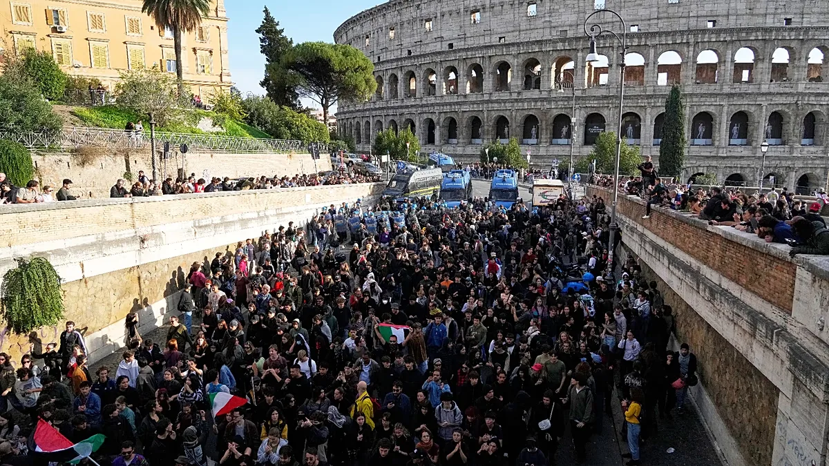 Demonstration in Rome, 24 October 2026