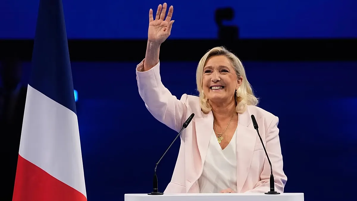Marine Le Pen launches her presidential campaign in Orléans on 25 October 2026.