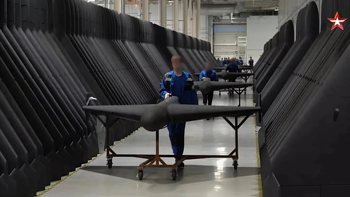 Russian drone factory