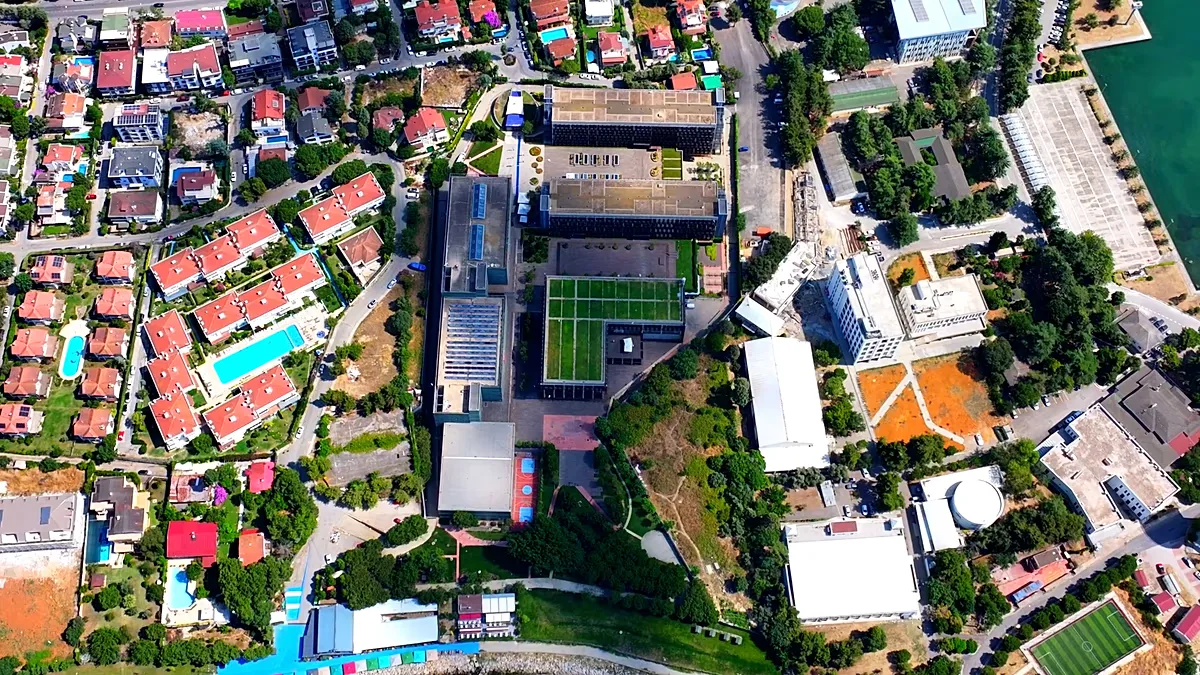 Aerial view of Istanbul